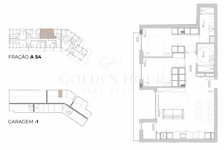 Apartamento T2 para Venda em Oliveira do Douro Planta 1