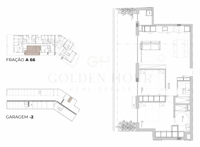 Apartamento T2 para Venda em Oliveira do Douro Planta 1