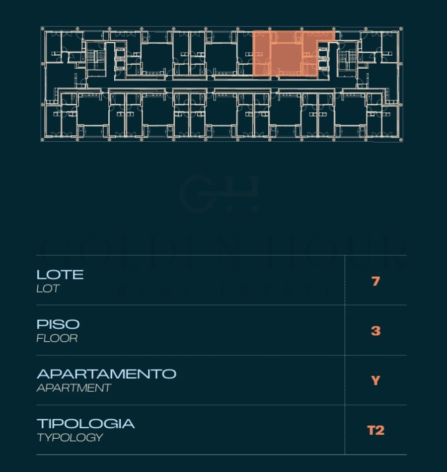 Apartamento T2 para Venda em Moreira Planta 2