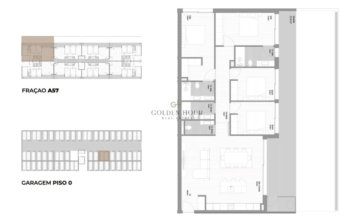 Apartamento T4 para Venda em Fânzeres e São Pedro da Cova Foto 42
