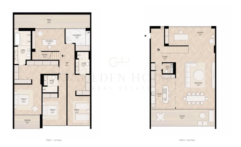 Apartamento T4 para Venda em Bonfim Planta 1