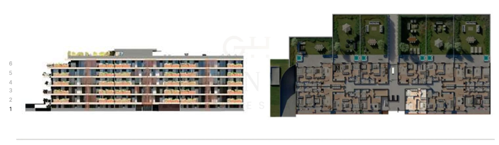 Apartamento T1 para Venda em Valongo Planta 2