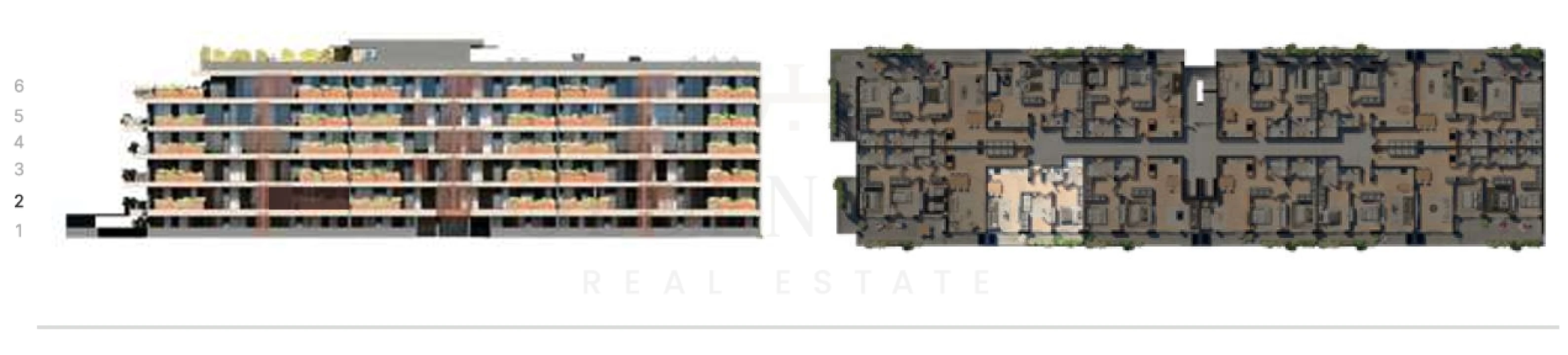 Apartamento T2 para Venda em Valongo Planta 2