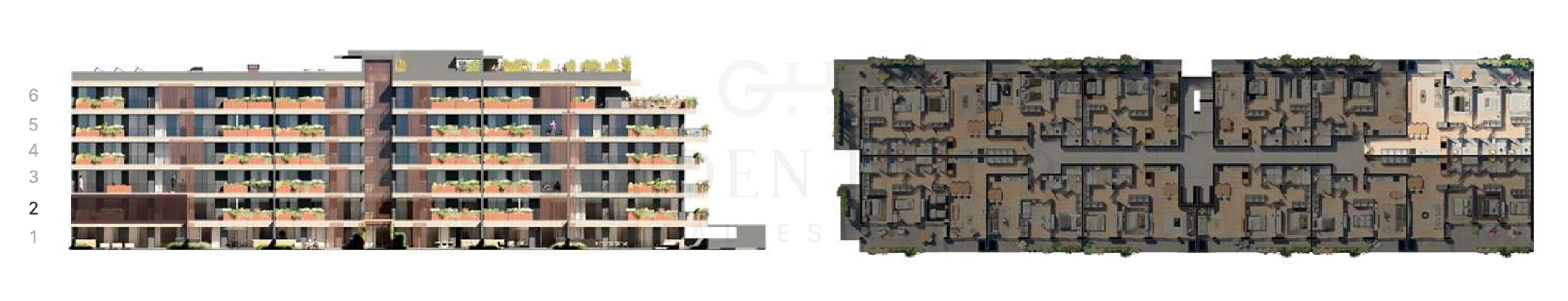 Apartamento T3 para Venda em Valongo Planta 2
