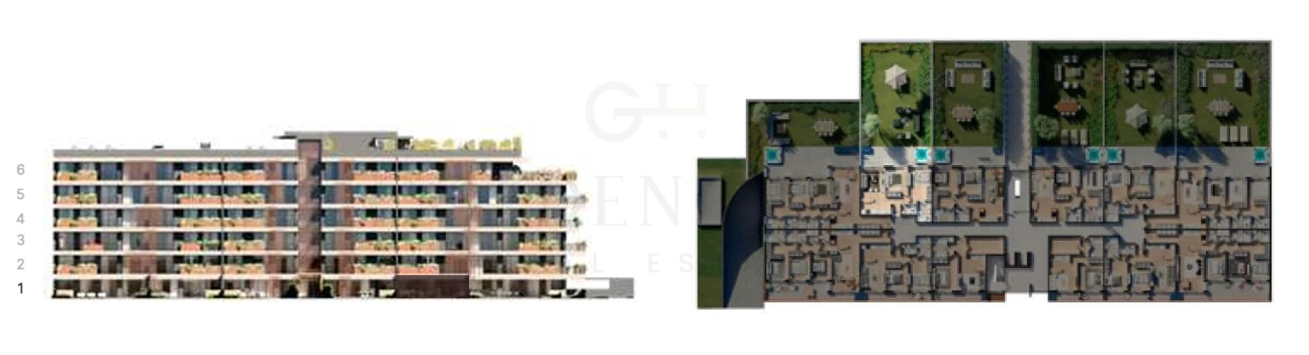 Apartamento T2 para Venda em Valongo Planta 2