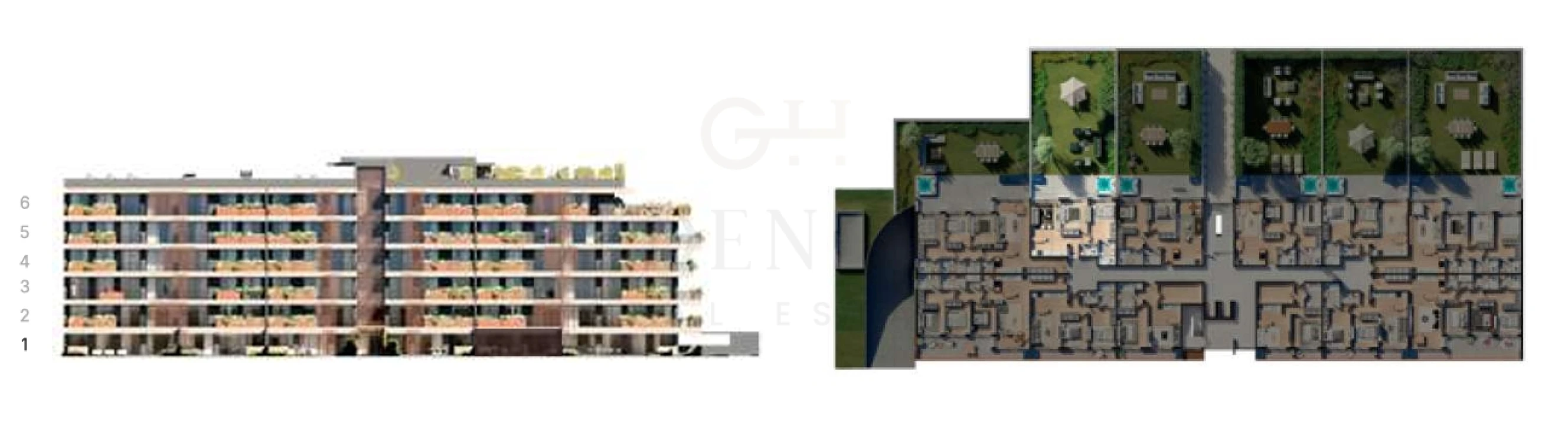 Apartamento T2 para Venda em Valongo Planta 2
