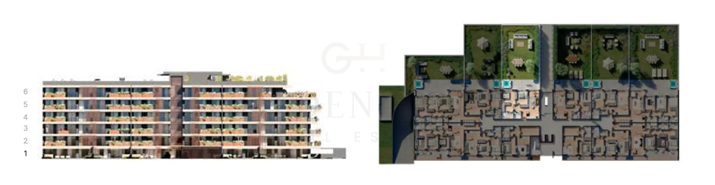 Apartamento T2 para Venda em Valongo Planta 2