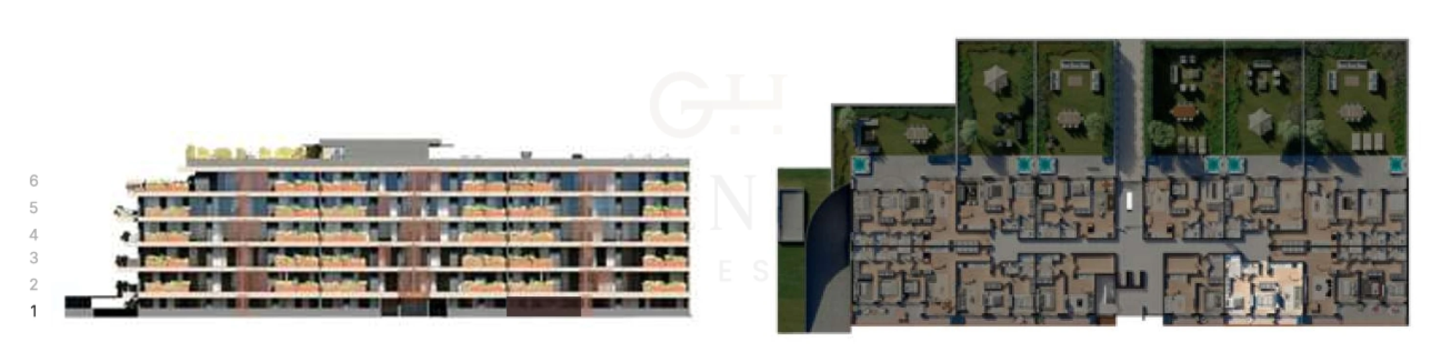 Apartamento T2 para Venda em Valongo Planta 2