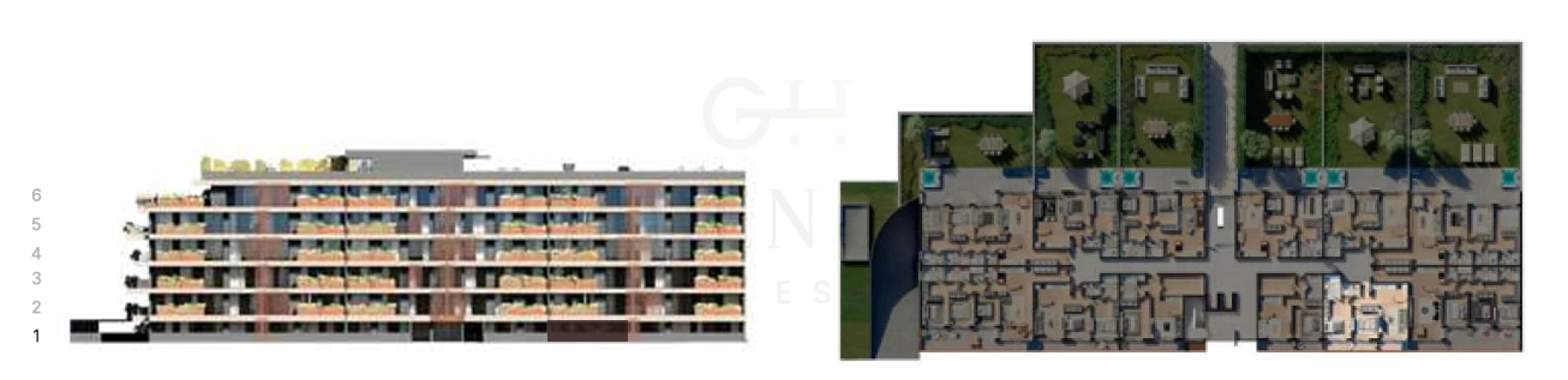 Apartamento T2 para Venda em Valongo Planta 2