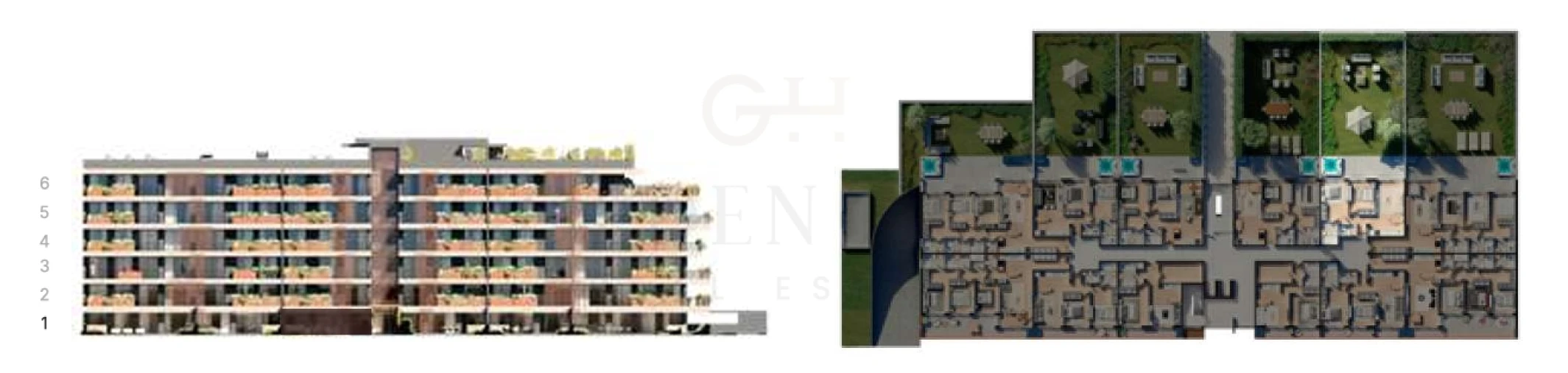 Apartamento T2 para Venda em Valongo Planta 2