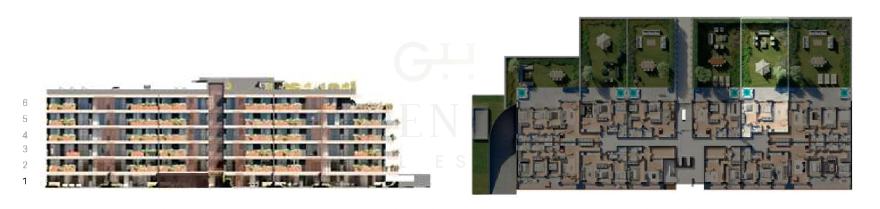 Apartamento T2 para Venda em Valongo Planta 2