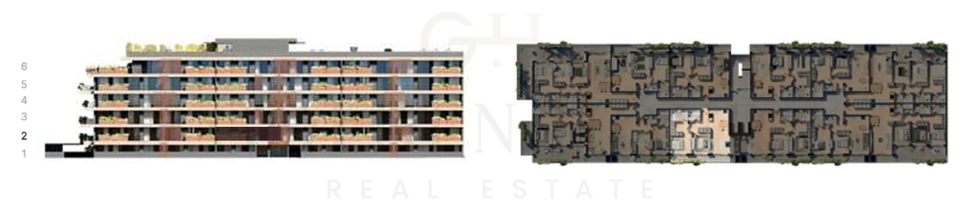Apartamento T2 para Venda em Valongo Planta 2