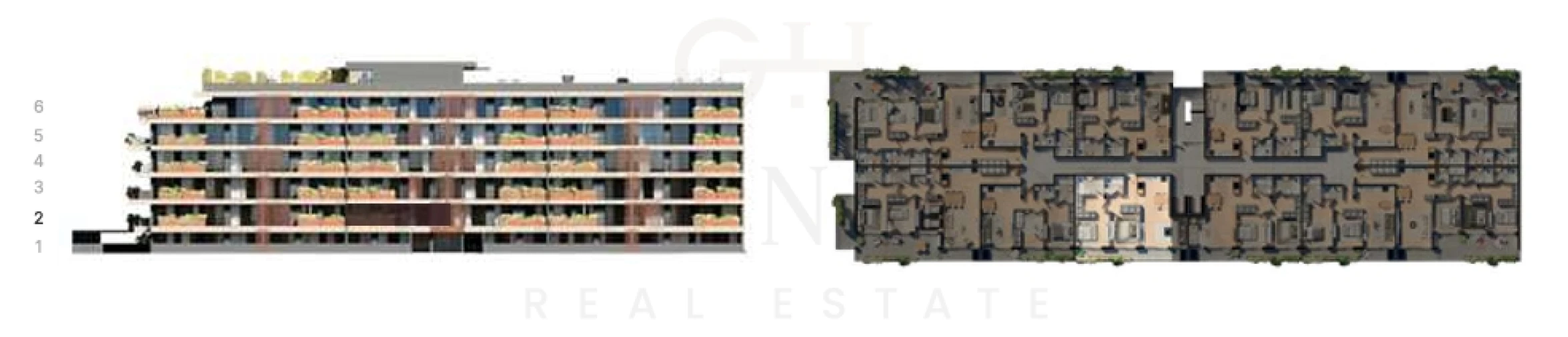 Apartamento T2 para Venda em Valongo Planta 2