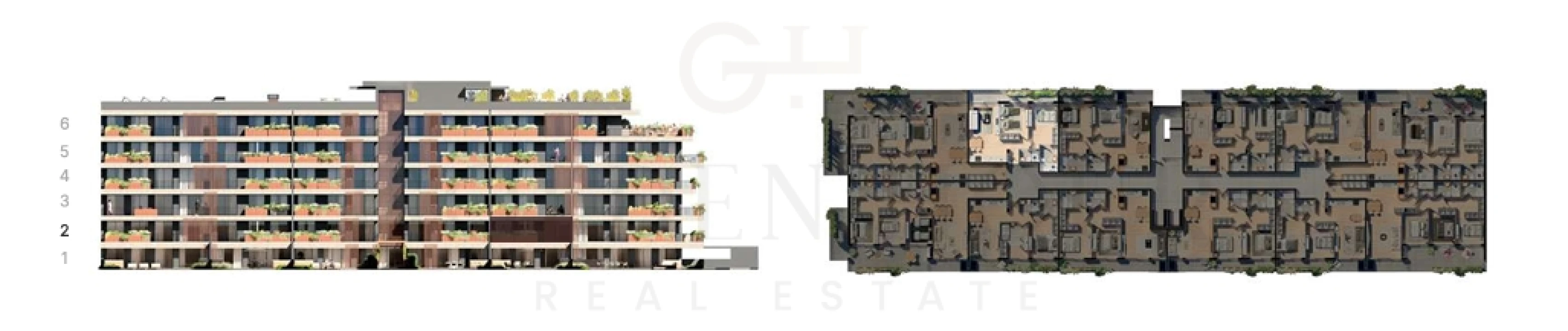 Apartamento T2 para Venda em Valongo Planta 2