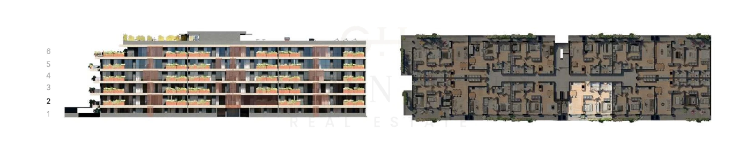 Apartamento T2 para Venda em Valongo Planta 2