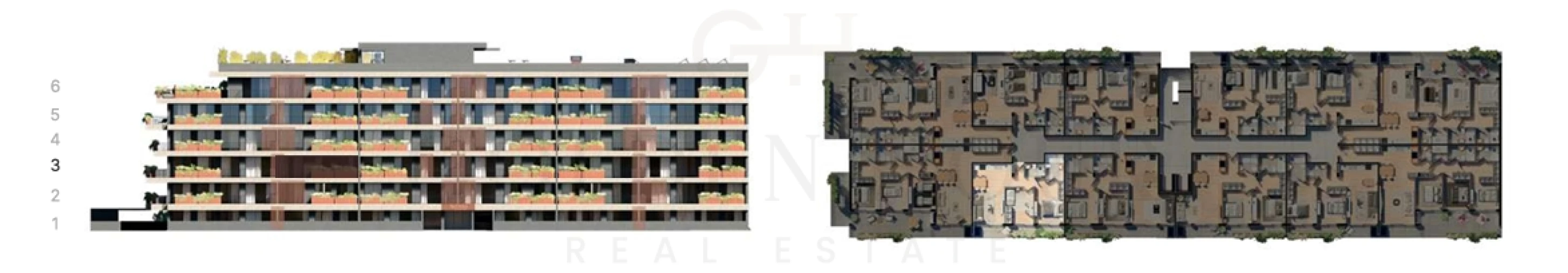 Apartamento T2 para Venda em Valongo Planta 2