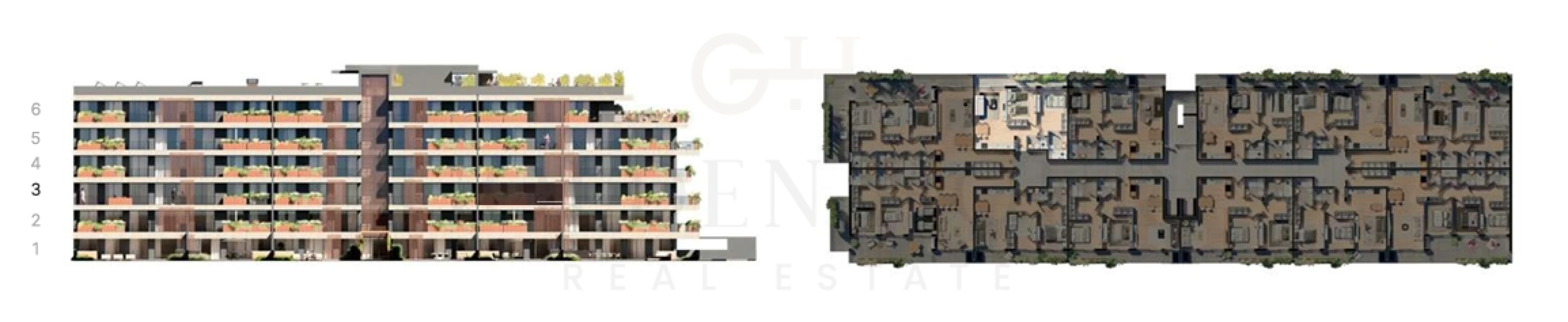 Apartamento T2 para Venda em Valongo Planta 2