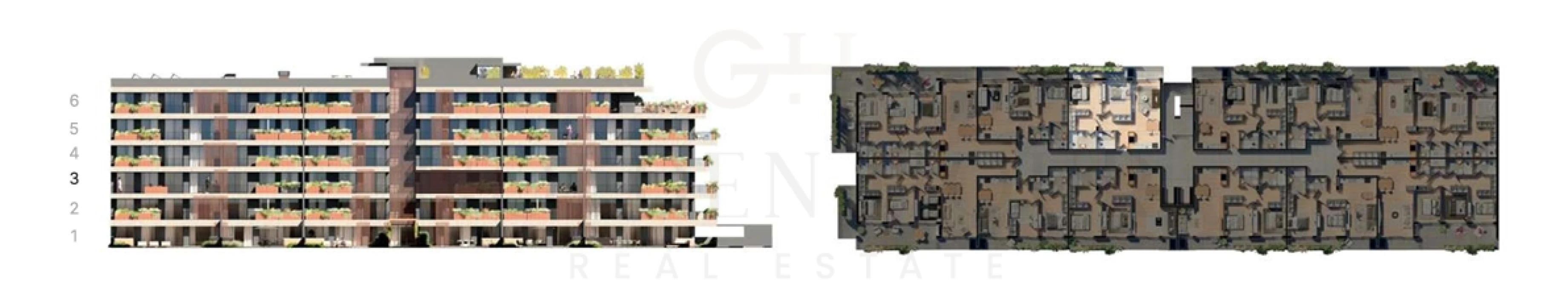 Apartamento T2 para Venda em Valongo Planta 2