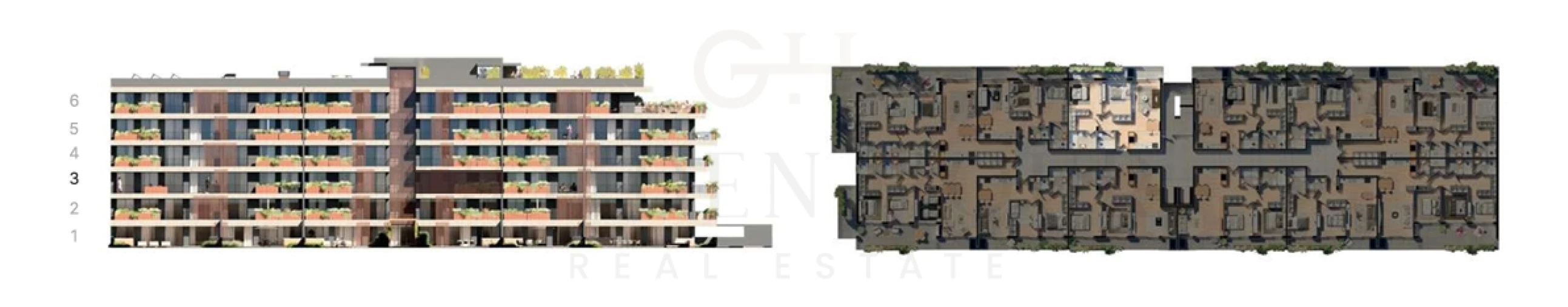 Apartamento T2 para Venda em Valongo Planta 2