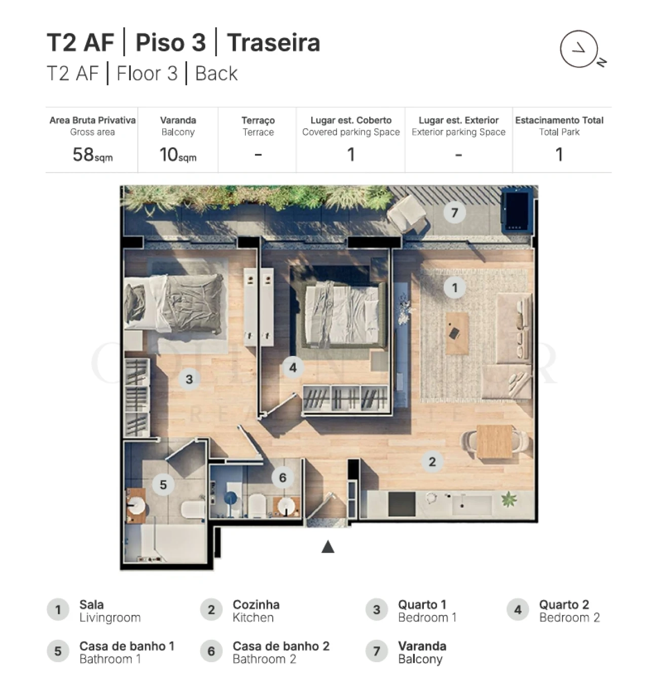 Apartamento T2 para Venda em Valongo Foto 24