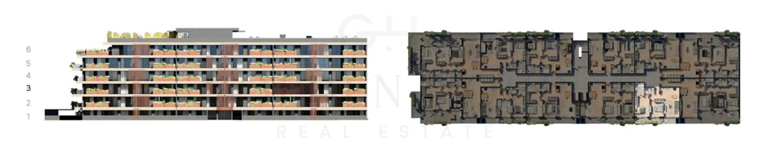Apartamento T2 para Venda em Valongo Planta 2