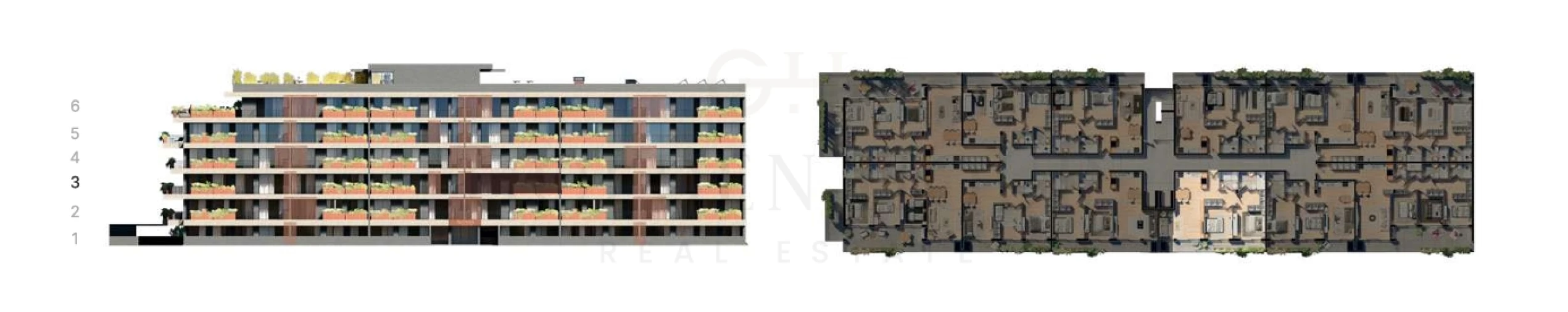 Apartamento T2 para Venda em Valongo Planta 2