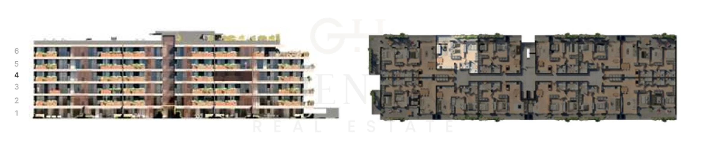 Apartamento T2 para Venda em Valongo Planta 2