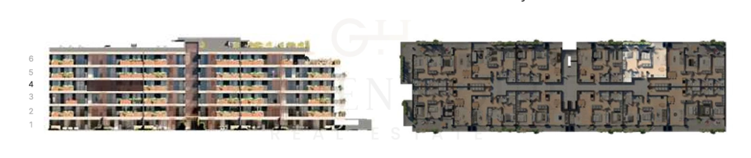 Apartamento T2 para Venda em Valongo Planta 2