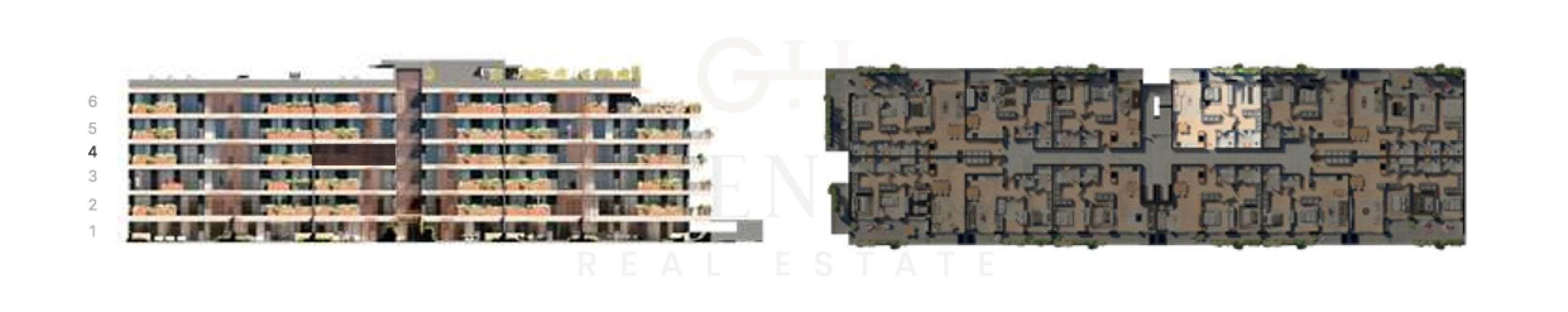Apartamento T2 para Venda em Valongo Planta 2