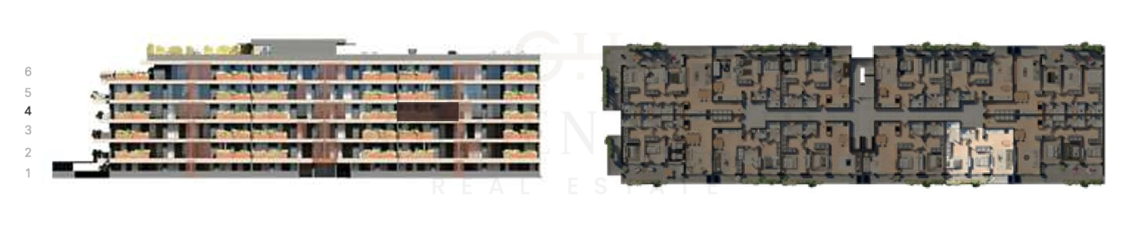 Apartamento T2 para Venda em Valongo Planta 2