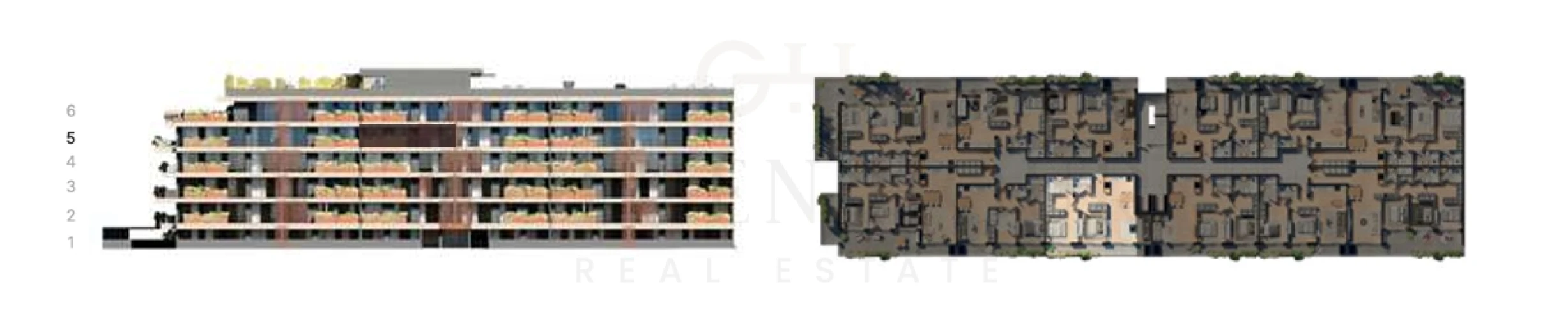 Apartamento T2 para Venda em Valongo Planta 2