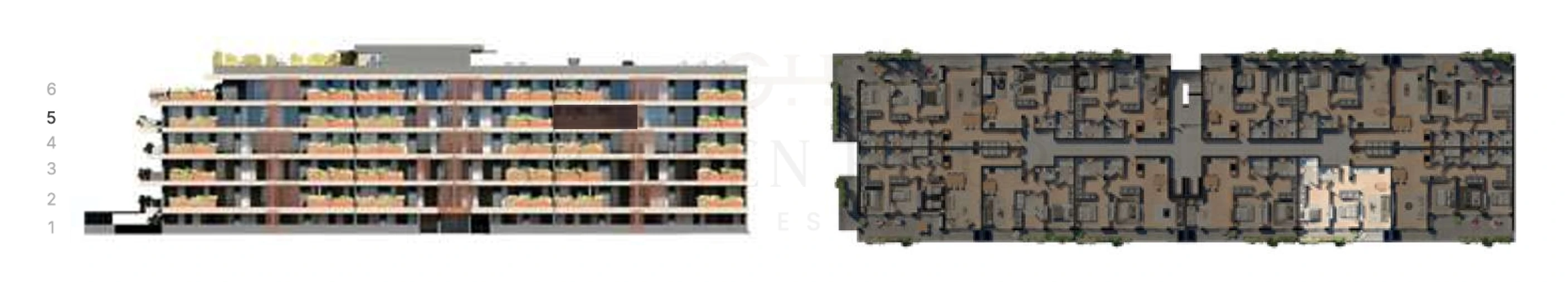 Apartamento T2 para Venda em Valongo Planta 2