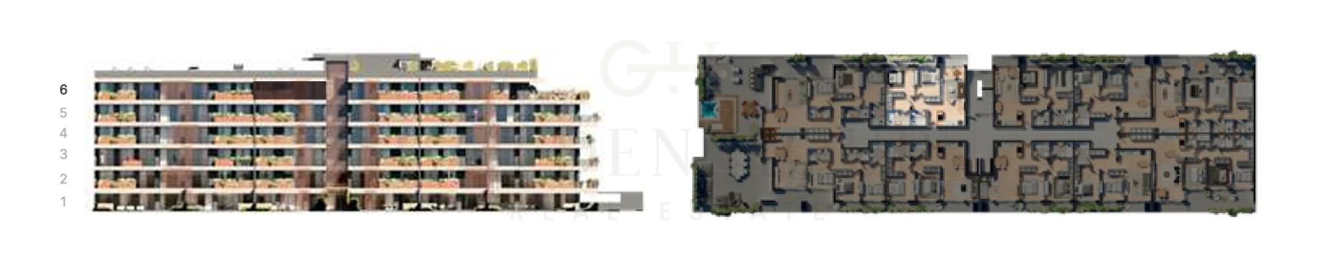 Apartamento T2 para Venda em Valongo Planta 2