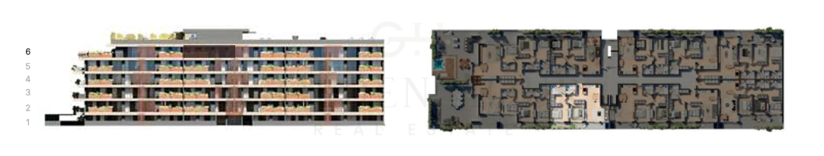 Apartamento T2 para Venda em Valongo Planta 2