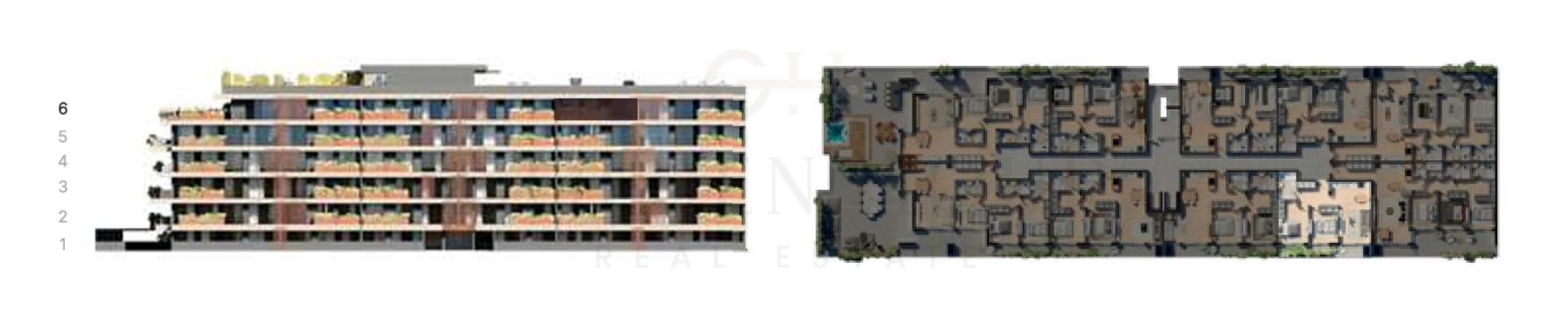 Apartamento T2 para Venda em Valongo Planta 2