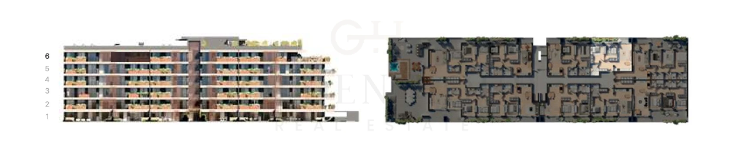 Apartamento T2 para Venda em Valongo Planta 2
