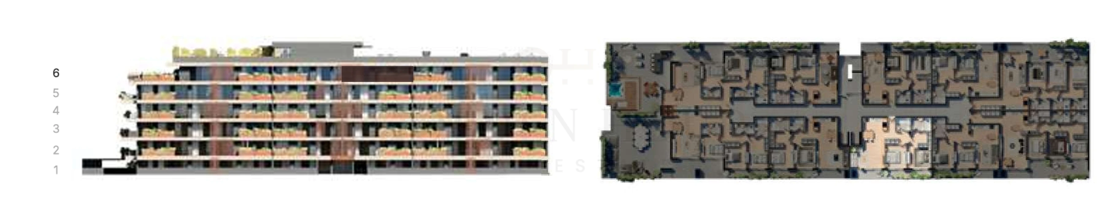 Apartamento T2 para Venda em Valongo Planta 2