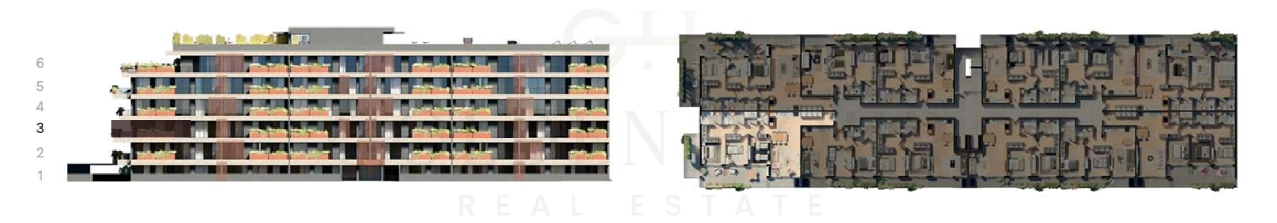 Apartamento T3 para Venda em Valongo Planta 2