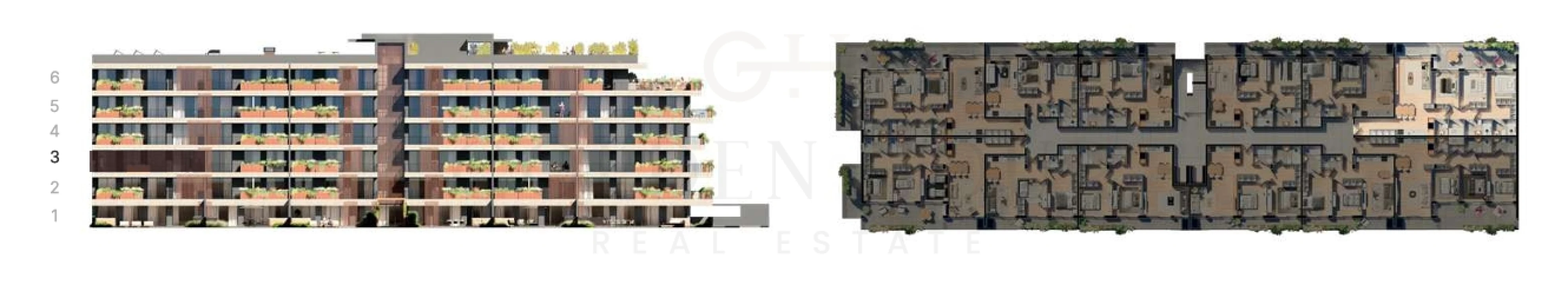 Apartamento T3 para Venda em Valongo Planta 2