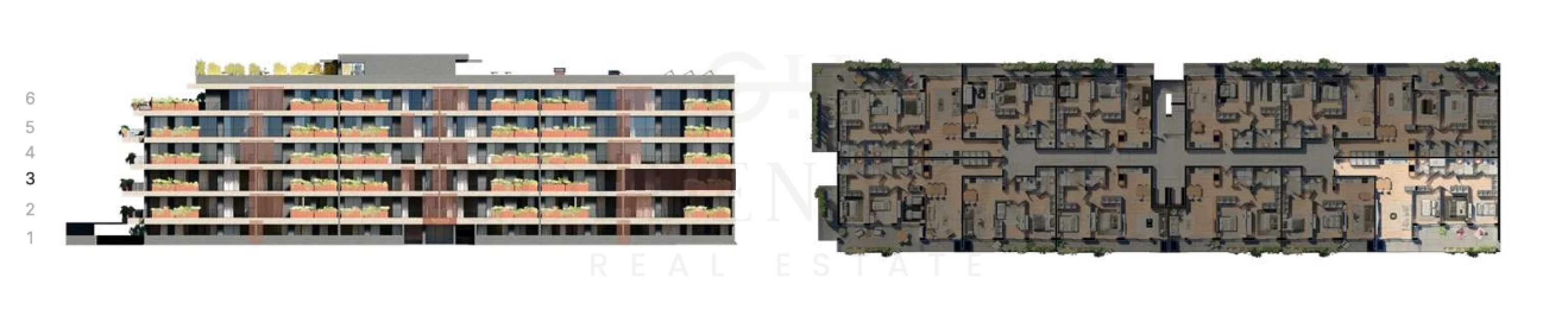 Apartamento T3 para Venda em Valongo Planta 2