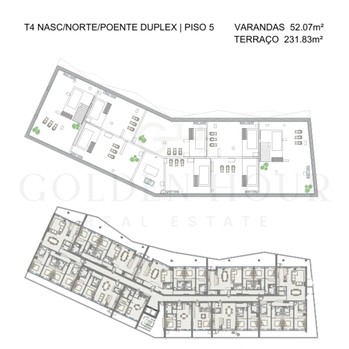 Apartamento T4 para Venda em Oliveira do Douro Planta 2
