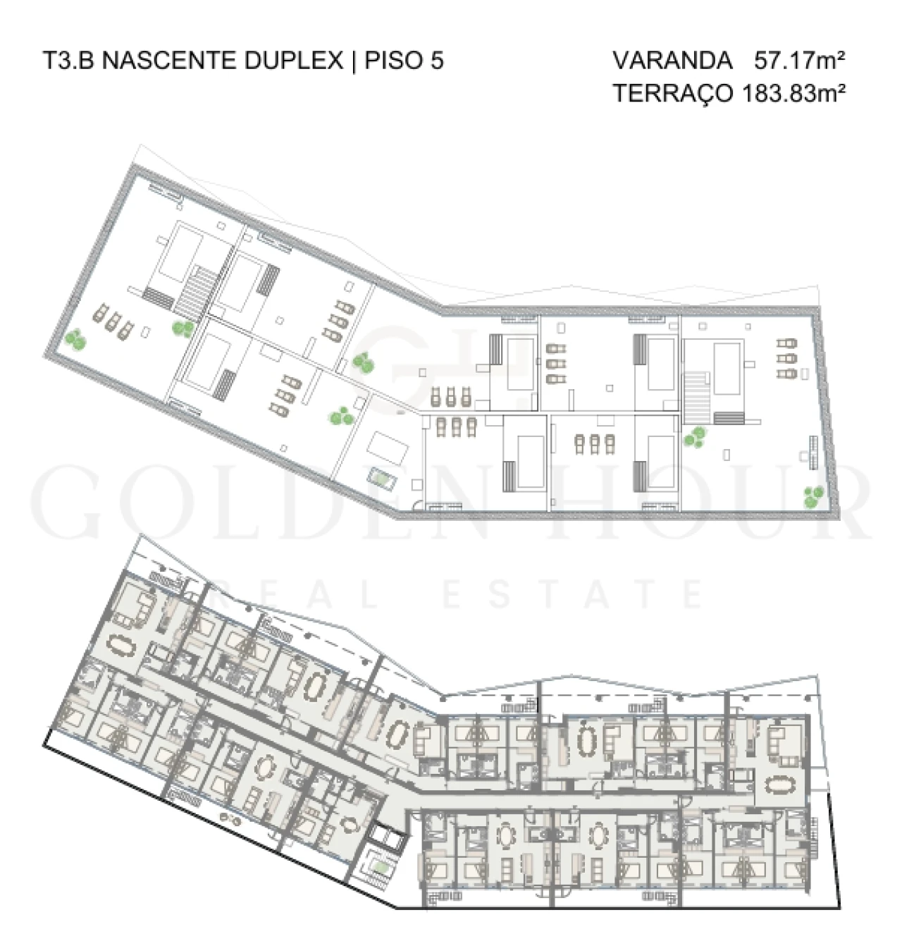 Apartamento T3 para Venda em Oliveira do Douro Planta 2