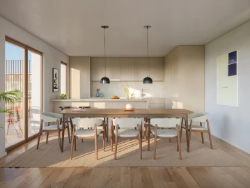 Apartamento T1 para Venda em Aguas Santas