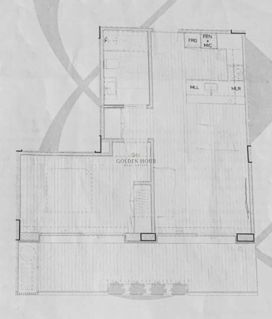 Apartamento T1 para Venda em Santa Marinha e São Pedro da Afurada Planta 1