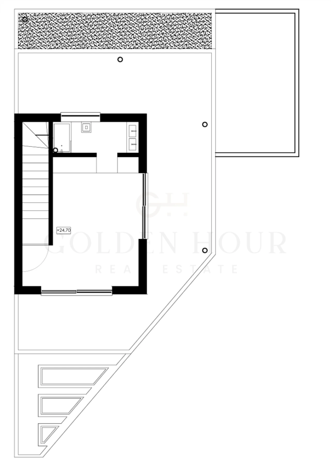 Moradia T5 para Venda em Madalena Planta 3