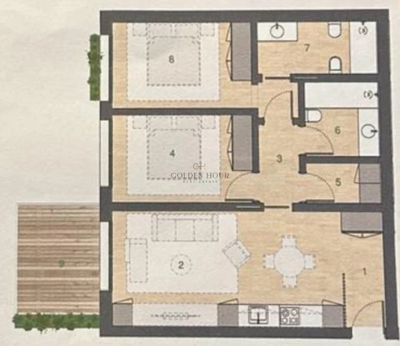 Apartamento T2 para Venda em Campanhã Planta 1