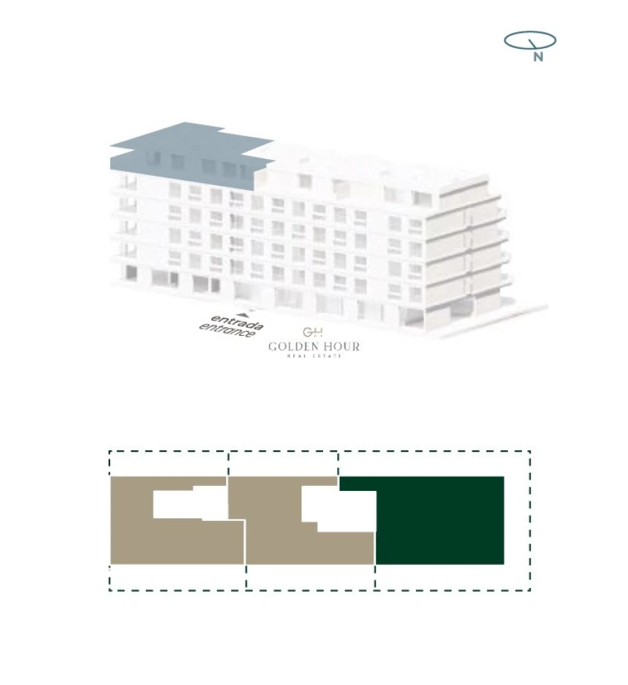 Apartamento T4 para Venda em Canidelo Planta 1