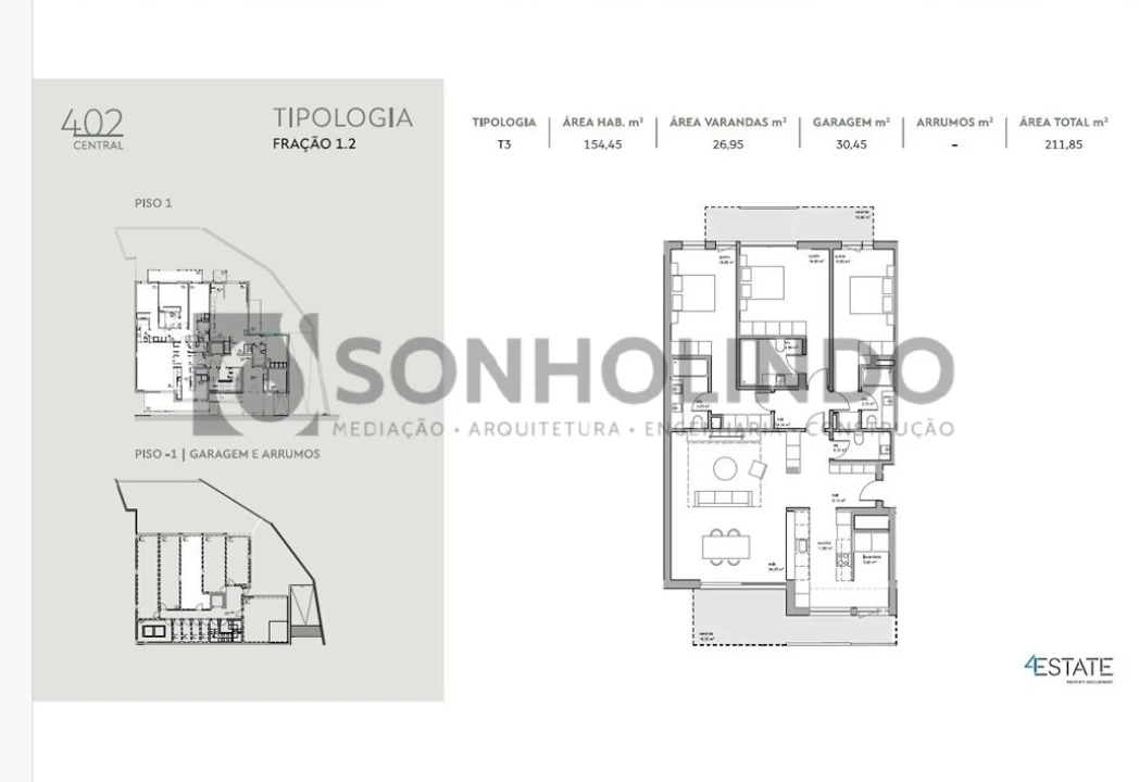 Apartamento T3 para Venda em Castêlo da Maia Foto 11