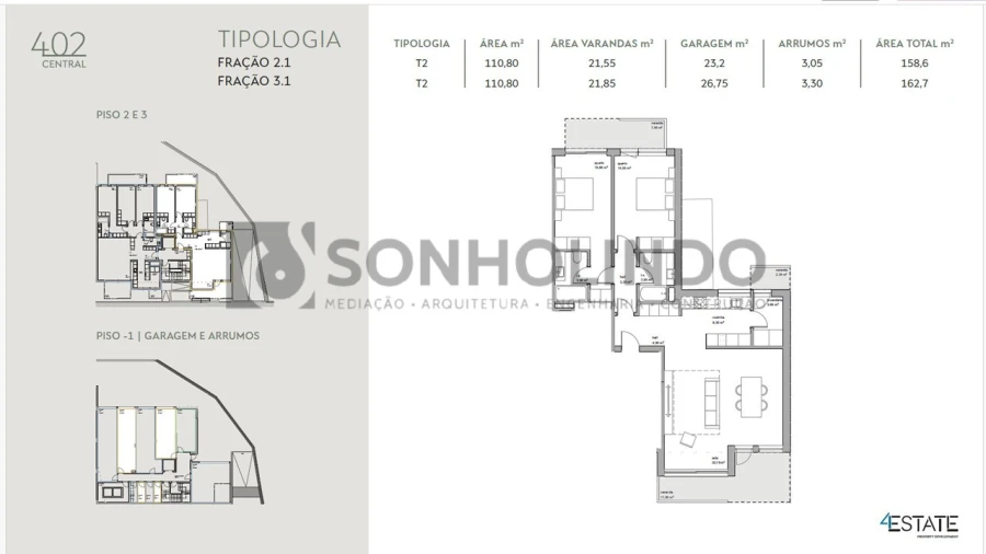 Apartamento T2 para Venda em Castêlo da Maia Foto 11