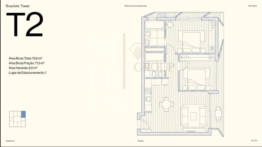 Apartamento T2 para Venda em Lordelo do Ouro e Massarelos Foto 4